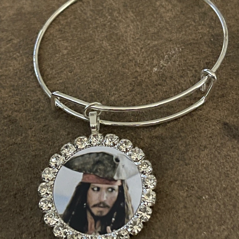 Custom designed Johnny Depp bracelet